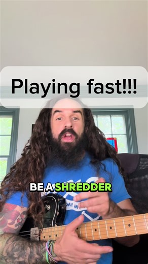 Fast ≠ Musical Shredding isn’t about blasting random notes at warp speed. That’s noise. Real shredders make musical decisions — fast. The magic isn’t just in the fingers. It’s in the ears, the mind, and the deliberate phrasing behind every run. In this video, I break down the difference between random speed and purposeful shred. 📲 Link in bio for the full breakdown   free fretboard fluency training.