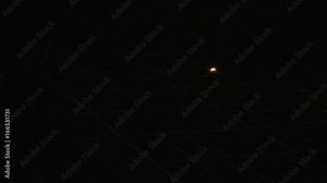 Welder welds the parts of the structure. Manufacture of reinforced concrete structures. Welding is an integral part of the technological process. Slow motion.