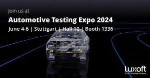 We're happy to be participating in the Automotive Testing Expo in...