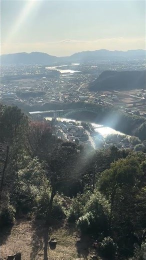 【続日本100名城】美濃金山城からの眺め（岐阜県可児市）
