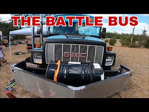 THE BATTLE BUS | BLUE BIRD SCHOOL BUS CONVERSION
