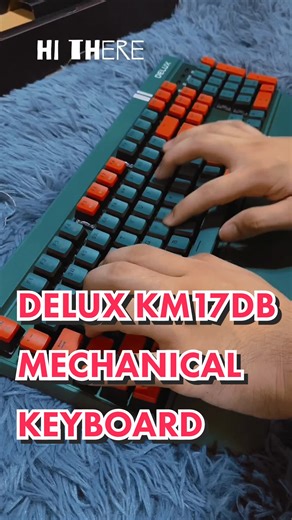 Unboxing Delux KM17DB Mechanical Keyboard Review