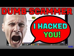 WATCH: SCAMMER Tries to HACK me and FAILS!