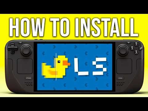 How To EASILY Install Lossless Scaling on the Steam Deck in 2026