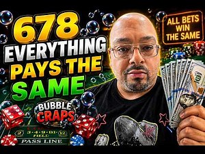 678 Everything pays the same by Waylon's Way Craps with Alicia.