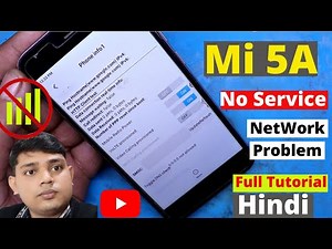 Mi 5A No Service // Mi 5A Network Problem // WTR2965