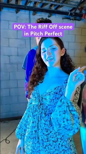 POV: the riff off scene in Pitch Perfect ‪@EmilyFitzGeraldYT‬ ‪@paigezilba‬ ‪@scottfrenzel‬ #shorts