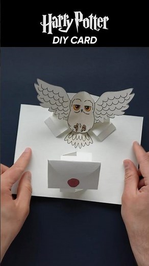 Harry Potter DIY Pop-Up Card | Full tutorial on my channel #harrypotter #cardmaking #hogwarts #diy