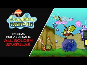 ► [PSX] Spongebob - "Super Sponge": Full Walkthrough + All Golden spatulas!