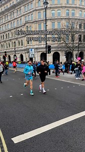 This is my go to warm up routine before every race to make sure all my muscles are ready and primed to run FAST. I do a 15 minute jog followed by this exact routine - then I do 800m threshold before a few 100m strides and I’m then im ready to race. Let me know if any drills you guys do that I should try… #runnersofinstagram #instarunners #running #runningmotivation #warmup | Thedentalathlete