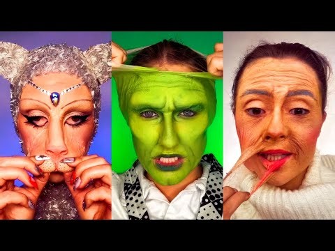 Removal of Special Effects (SFX) Makeup vs No Makeup