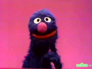 Classic Sesame Street Grover Heavy Light