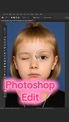 Photoshop Magic: Opening Closed Eyes in Editing