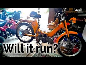 I picked up three 1970's mopeds