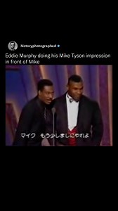 When Eddie Murphy trolled Mike Tyson with his spot-on impression, right in front of him during Sammy Davis Jr.’s 60th Anniversary bash in 1989 | History In Pictures