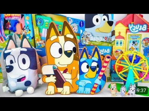 Bluey Mega Toy Collection Unboxing 🐶 | Satisfying ASMR & Review