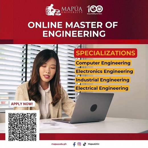 BE BUILT FOR LEADERSHIP ROLES WITH MAPÚA'S FULLY ONLINE GRADUATE PROGRAMS