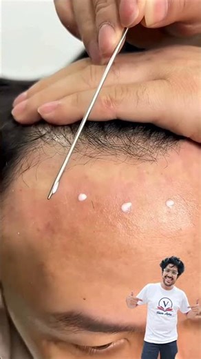 false hair technique.