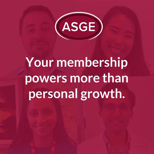 ASGE is more than a society, it’s a movement powered by you! Act now to lock in your continued access to the tools, resources and communities to propel you forward: • Trusted guidelines • Innovations in AI • Hands-on and online programs • Timely updates on regulatory and legislative changes Together, we are the future of GI. 👉 Secure your 2026 benefits now: https://hubs.ly/Q03Q1rJ60 #Membership #ASGE #GIEndoscopy #Endoscopy #WeAreASGE | American Society for Gastrointestinal Endoscopy - ASGE