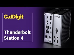 Meet the CalDigit TS4 | Thunderbolt Station 4 | 18 Port Dock