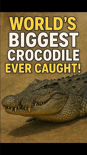World’s Biggest Crocodile Ever Caught! The Story of Lolong #Lolong #BiggestCrocodile #WildlifeLegend
