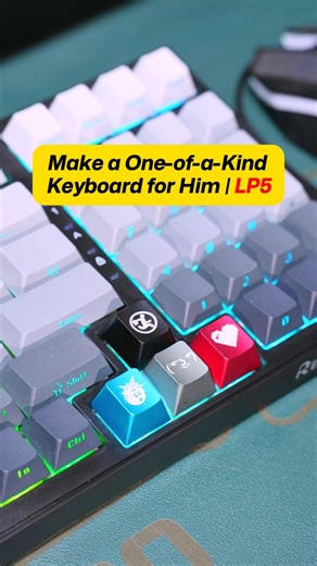 LaserPecker on Instagram: "❤️‍🔥𝐉𝐮𝐬𝐭 𝟏 𝐦𝐢𝐧𝐮𝐭𝐞. 𝐎𝐧𝐞-𝐨𝐟-𝐚-𝐤𝐢𝐧𝐝 𝐤𝐞𝐲𝐛𝐨𝐚𝐫𝐝.⌨️✨ Engraving metal keycaps is crazy fast and super precise with LP5 — cute, playful designs done in seconds 💨💨 Perfect as a custom gift for someone special… or a little treat