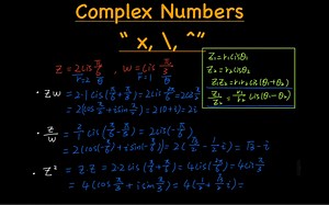 复数的乘除运算 complex numbers | IB数学