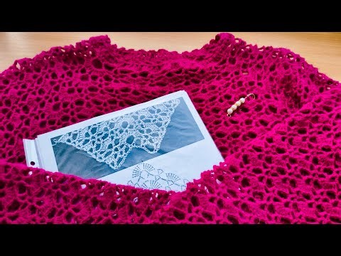 Most Modern Raglan Crochet line for Tops and Sweaters