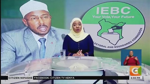 Habari Za Hivi Punde: Marjan Hussein Marjan ajiuzulu kama afisa mkuu mtendaji wa tume ya uchaguzi IEBC na kama katibu wa tume hiyo #CitizenNipashe