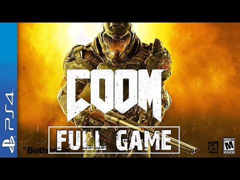 DOOM 2016 -Full PS4 Gameplay Walkthrough | FULL GAME Longplay