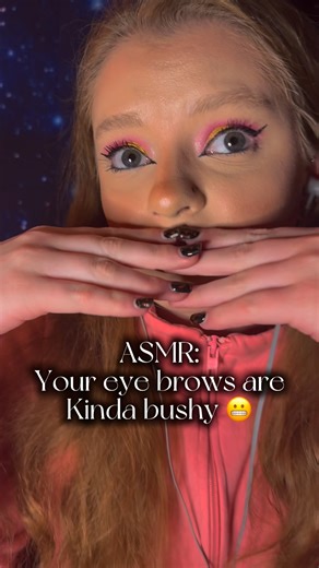 ✨ASMR | 💆‍♀️ Eyebrow Plucking ✨ #asmr #tingles #asmrvideos #visualtingle #shorts #triggers