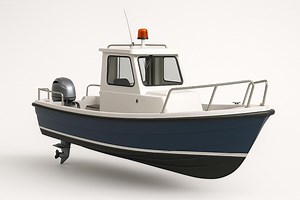 Small Utility Boat Model Plan PDF: DIY Workboat Building Blueprint - Etsy