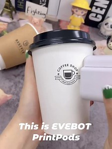 EVEBOT Portable Printer Printpods Mini Inkjet Printers Carton logo Maker logo Design Handheld Printer All Surfaces Printing