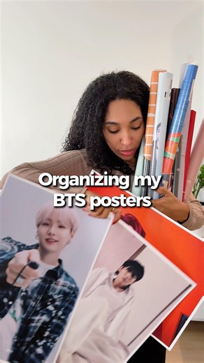 Got a Giant binder for my BTS posters 🤭 #btscollection #kpopcollection #bts #kpop #collector