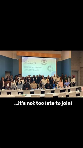 @temple_maps on Instagram: "Missed last semester? No worries 👀 MAPS was all about connection, laughs, and leveling up, and you can still join us! Stay tuned… something’s coming next Wednesday, January 21st 👀✨"