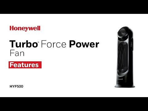 Honeywell TurboForce® Tower Fan HYF500 - Product Features