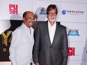 Big B unveils Hindi trailer of Rajinikanth's Kochadaiiyaan