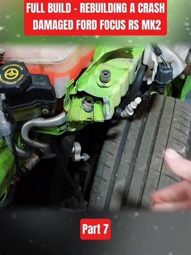 Rebuilding a Crash Damaged Ford Focus RS MK2