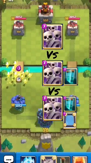 Skeleton 🩻, clash royale tip's and tricks,#clashroyale,#gaming,#shorts,#supercell,