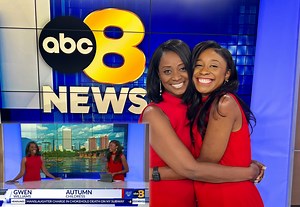 Veteran anchor Gwen Williams joins her daughter, Autumn Childress, on the 8News desk for special Mother’s Day moment