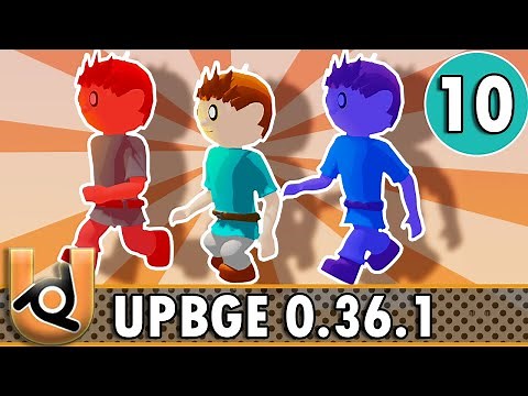 How to setup Player Animation | UPBGE 0.36.1 beginner Tutorial part 10