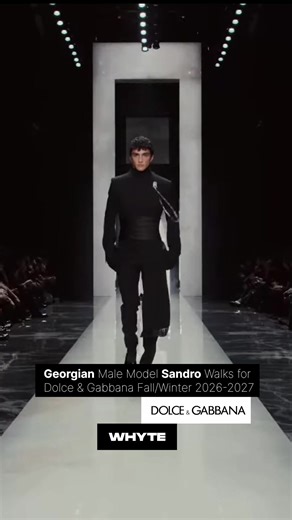 Sandro Models for Dolce & Gabbana at Fashion Week 2026