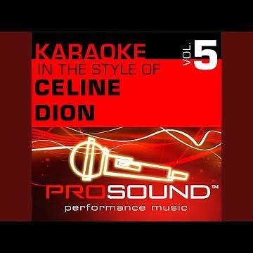 The Prayer (Karaoke Instrumental Track) (In the style of Celine Dion)