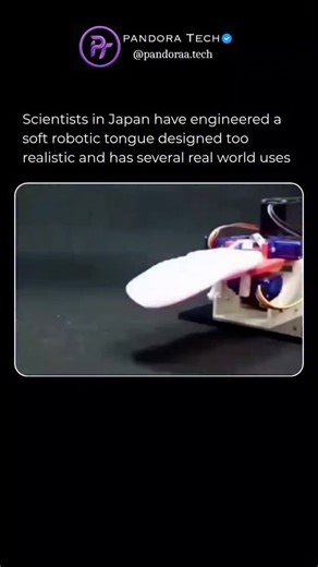 Pandoraa Tech on Instagram: "👅 This breakthrough in soft robotics moves beyond rigid mechanical arms, utilizing flexible materials to mimic the intricate deformation, stiffness, and multidirectional movements of one of the body's most versatile manipulators. The Tech: This robotic system is a masterpiece of biomimicry, moving away from traditional rigid links to a fully soft-bodied architecture. Developed using a combination of high-grade silicone rubber and flexible gels, the tongue replicates