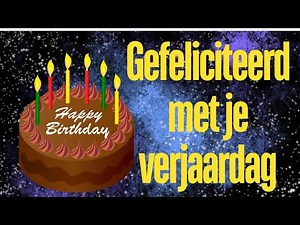 Vrolijk Verjaardagsliedje voor Kinderen - Zing Mee en Vier Feest!/ Happy Birthday Song In Dutch