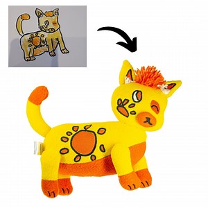 Custom Plush Toy: Turn Drawing Into Plushie, Bespoke Stuffed Animal, Custom Soft Toy, Soft Toy From Photo, Custom Plush Doll, Handmade Plush - Etsy