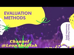 HCI Evaluation Methods