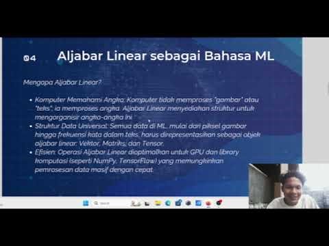 Tugas video presentasi machine learning