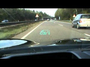 Fast driving autobahn corvette C5 manual