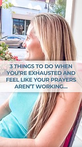 Wife, I know what it feels like to pray and pray… and see nothing shifting. For years I wanted to see Mike get free from alcohol… You start to wonder, “Is God even listening? Does He not see the pain I’m in?” Let me encourage you sister, just because you don’t see the change in the natural happening in the time you want, doesn’t mean He isn’t working behind the scenes. In Daniel 10:12–13, Daniel prayed for 21 days before the angel broke through with the answer. What if he had stopped on day 20? 